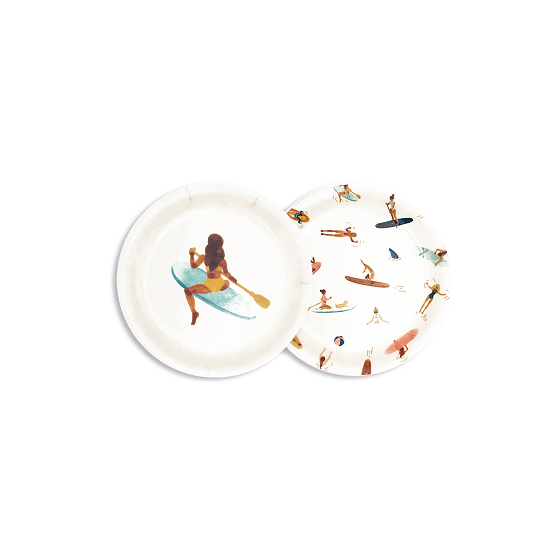 Herring & Bones - Concept Store Joyeux - All The Ways To Say - Plateaux - Lot de 2 mini plateaux "Paddle"