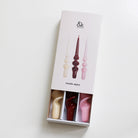 Herring & Bones - Concept Store Joyeux - &klevering - Bougies Déco - Coffret de 3 bougies "Alpha"