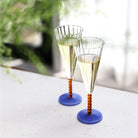 Herring & Bones - Concept Store Joyeux - &klevering - Verres - Lot de 2 coupes à champagne "Perle"