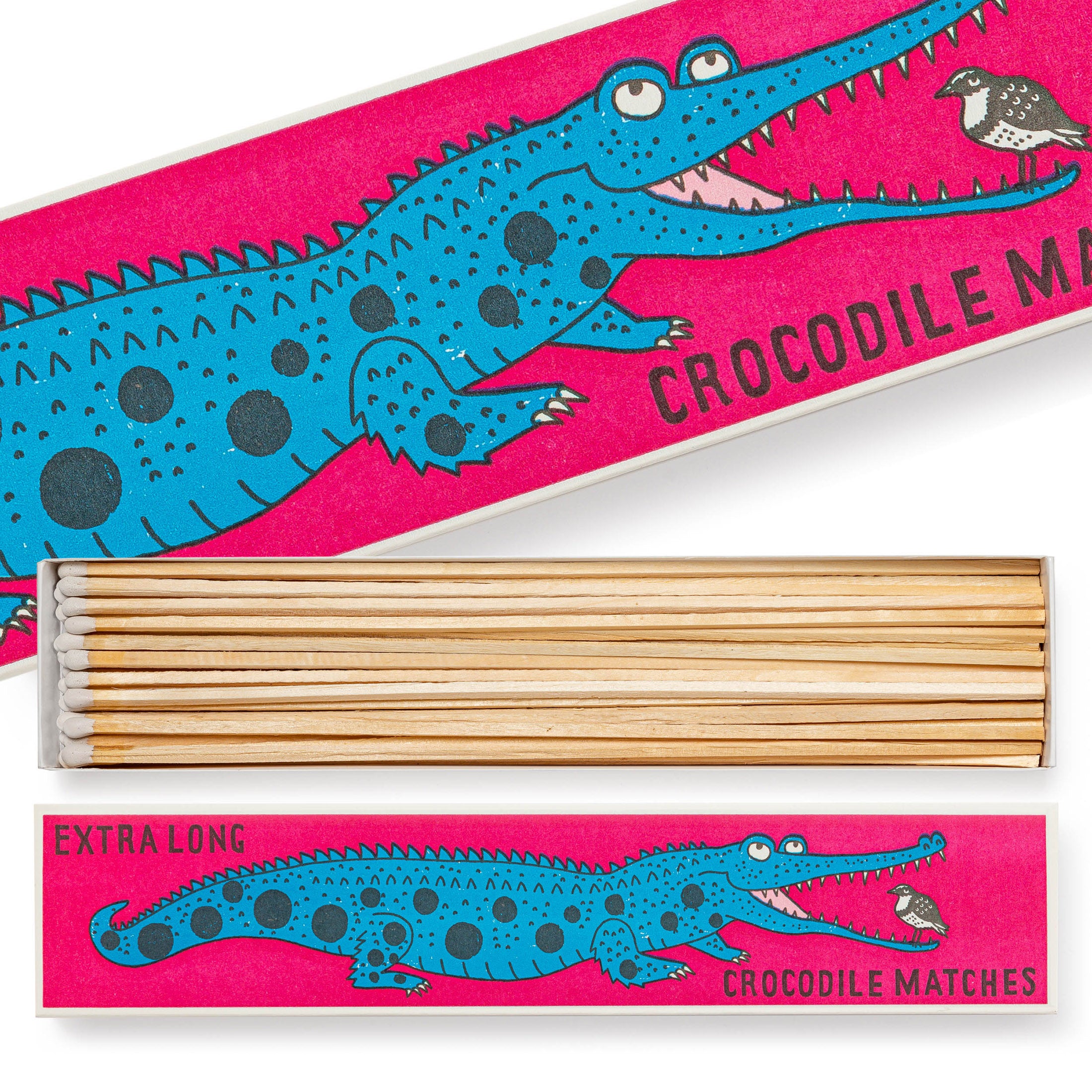 Herring & Bones - Concept Store Joyeux - Archivist Gallery - Allumettes - Allumettes longues "Crocodile Matches"