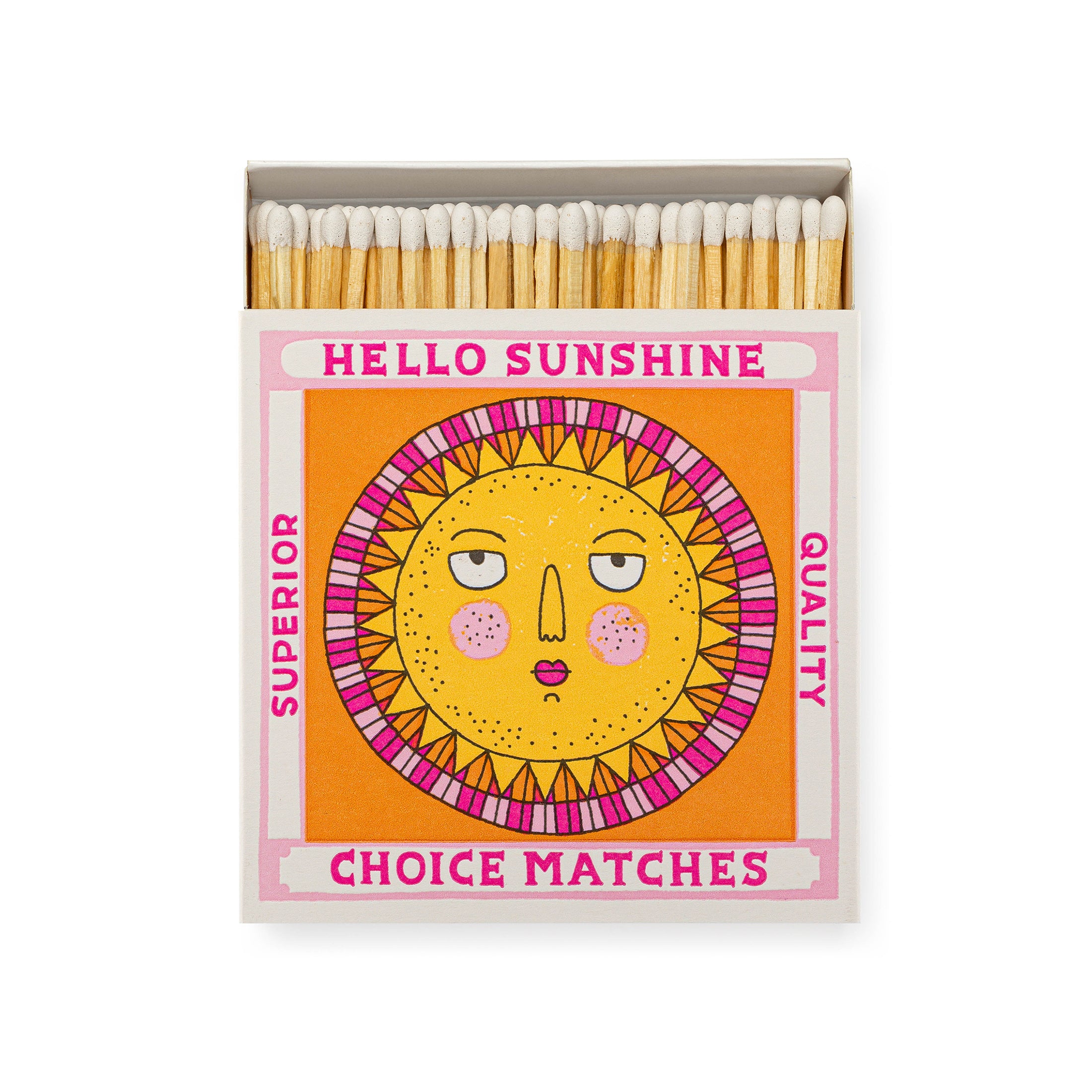 Herring & Bones - Concept Store Joyeux - Archivist Gallery - Allumettes - Boîte d'allumettes "Hello Sunshine"