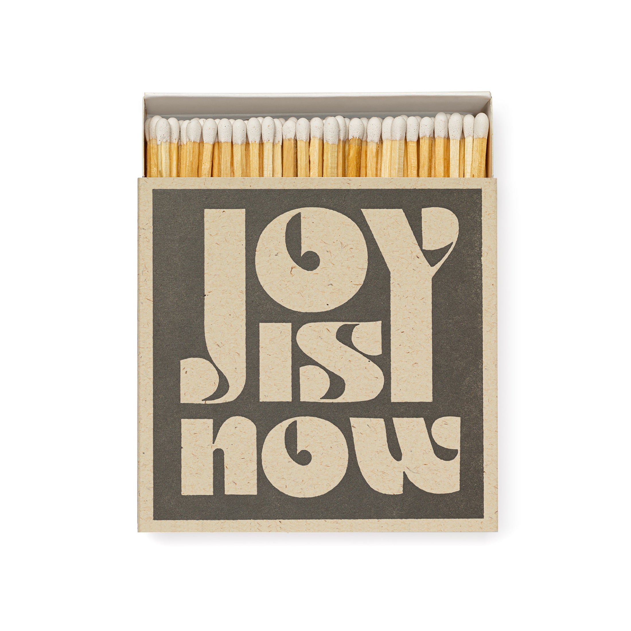 Herring & Bones - Concept Store Joyeux - Archivist Gallery - Allumettes - Boîte d'allumettes "Joy is now"
