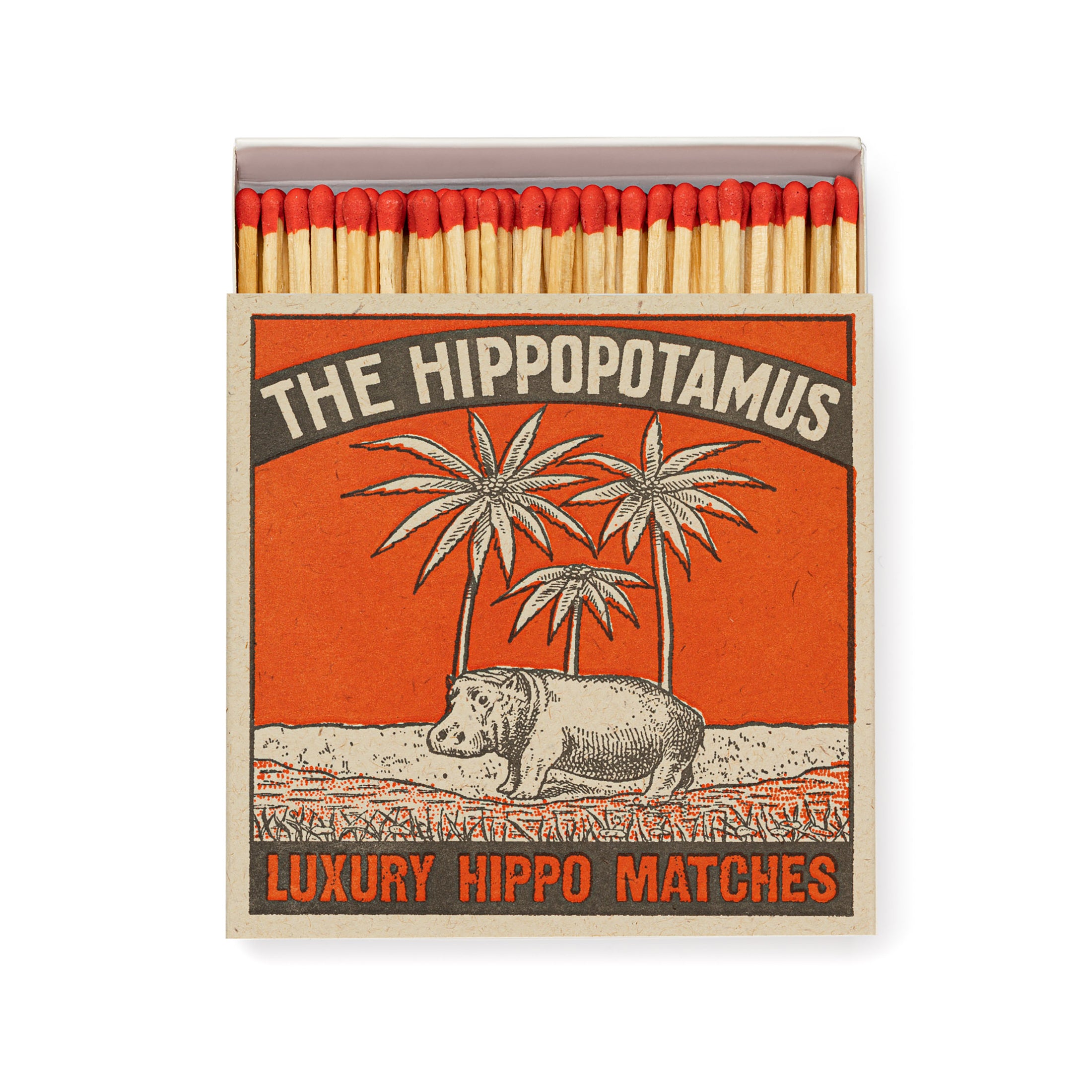 Herring & Bones - Concept Store Joyeux - Archivist Gallery - Allumettes - Boîte d'allumettes "Hippo"