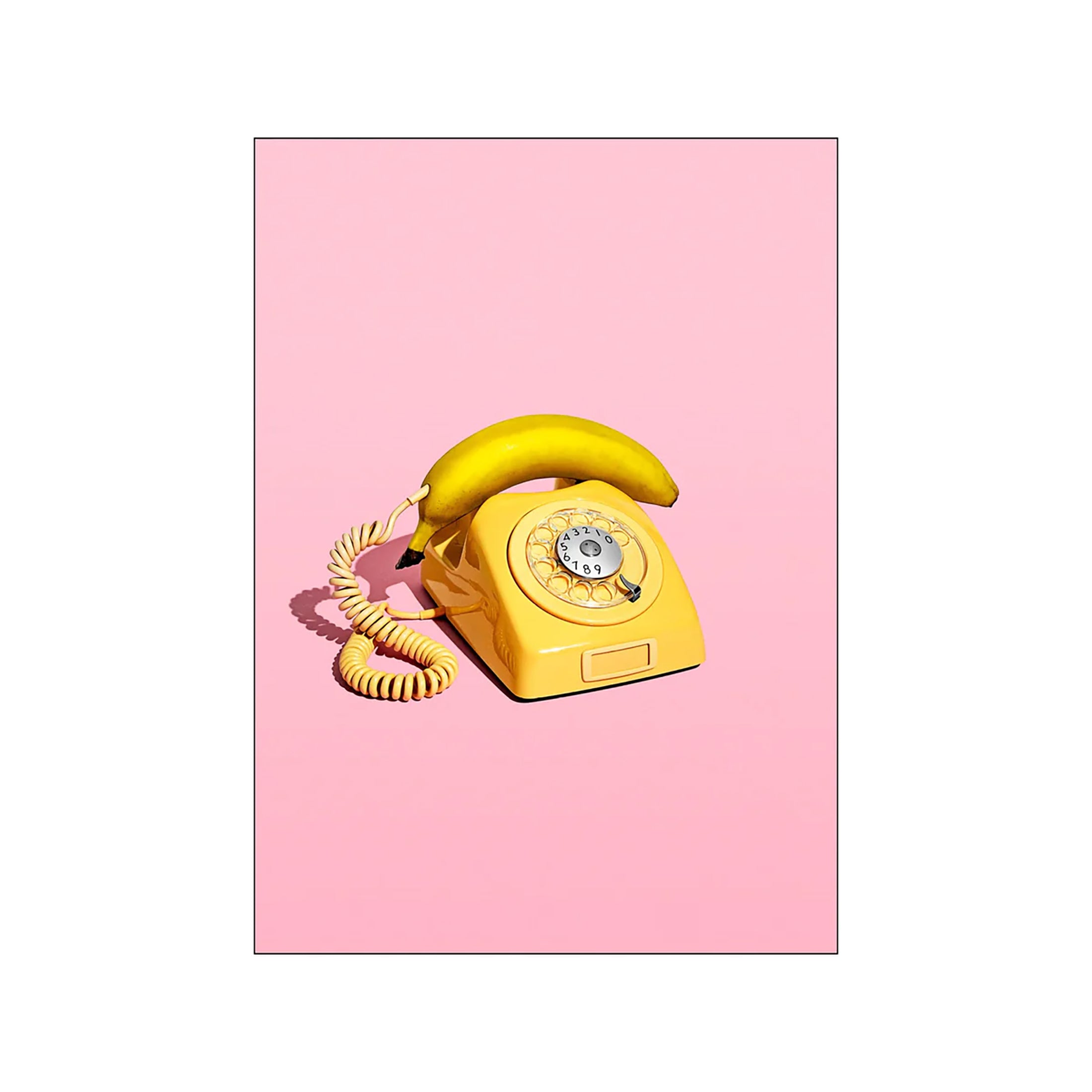 Herring & Bones - Concept Store Joyeux - Poster & Frame - Affiches et posters - Affiche SUPERMERCAT "Banana Phone"
