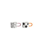 Herring & Bones - Concept Store Joyeux - Caroline Gardner - Tasses - Lot de 2 tasses à espresso "Spots & Hearts"
