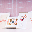 Herring & Bones - Concept Store Joyeux - All The Ways To Say - Cartes - Carte "Birthday Just One Drink"
