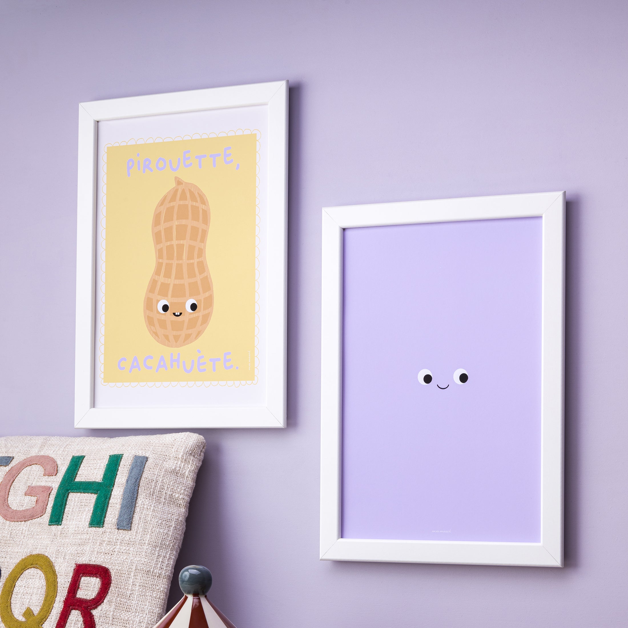 Herring & Bones - Concept Store Joyeux - Mrs Masch - Affiches et posters - Affiche "Cacahuète"