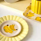 Herring & Bones - Concept Store Joyeux - All The Ways To Say - Plateaux - Lot de 2 mini plateaux "Bananas"