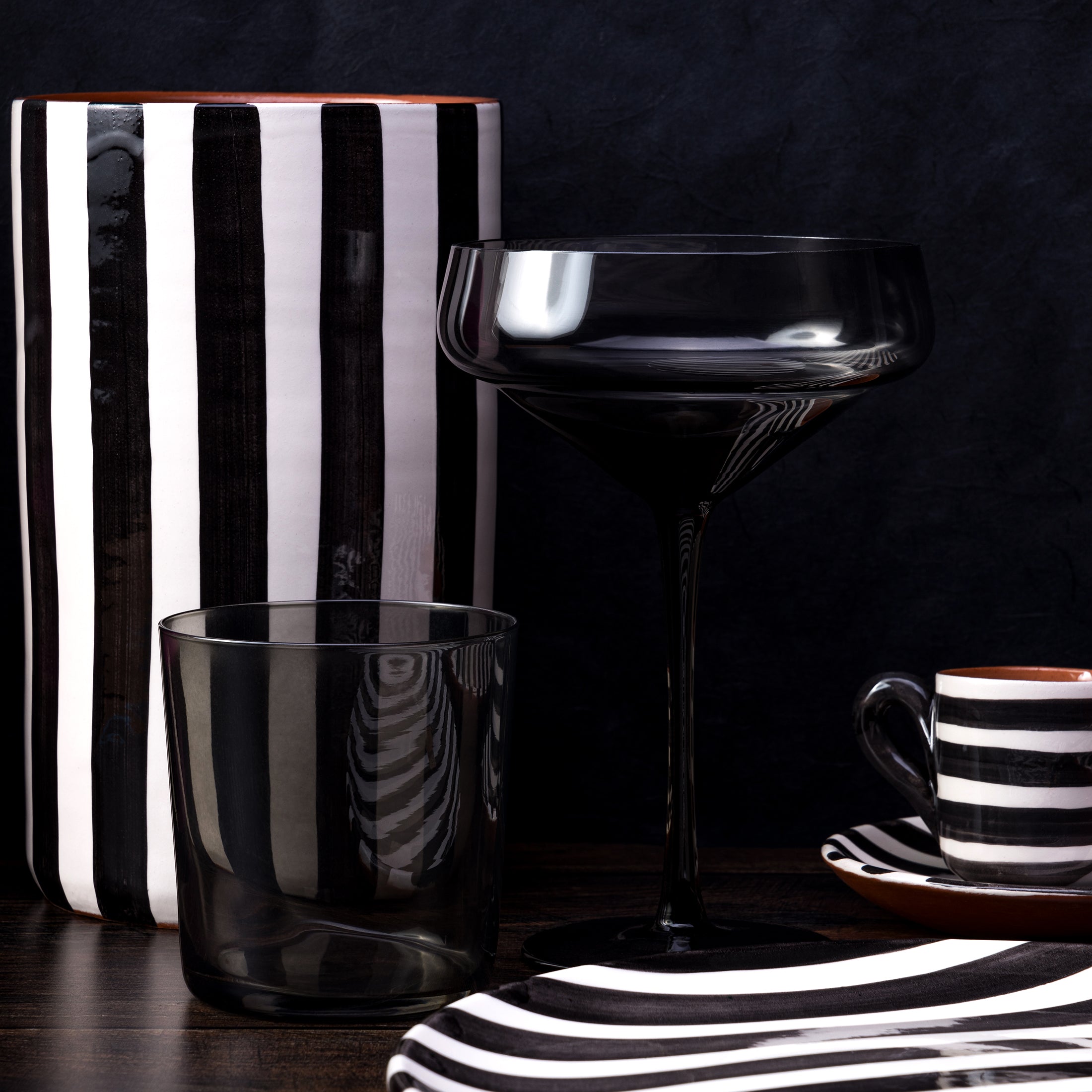 Herring & Bones - Concept Store Joyeux - Aida - Verres - Lot de 4 verres "Tumbler"