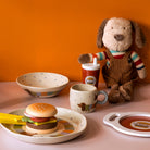 Herring & Bones - Concept Store Joyeux - Bloomingville Mini - Peluches et Jouets - Set de jeu burger en bois "Jools"