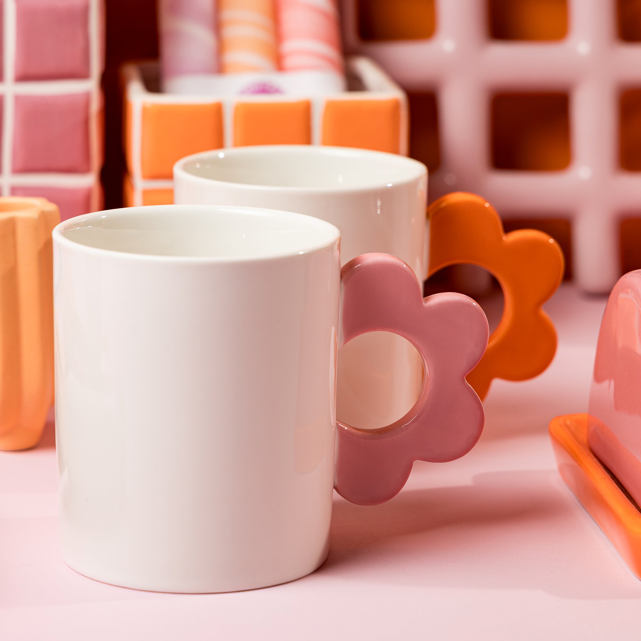 Herring & Bones - Concept Store Joyeux - Fluid Market - Tasses - Mug "Flower"