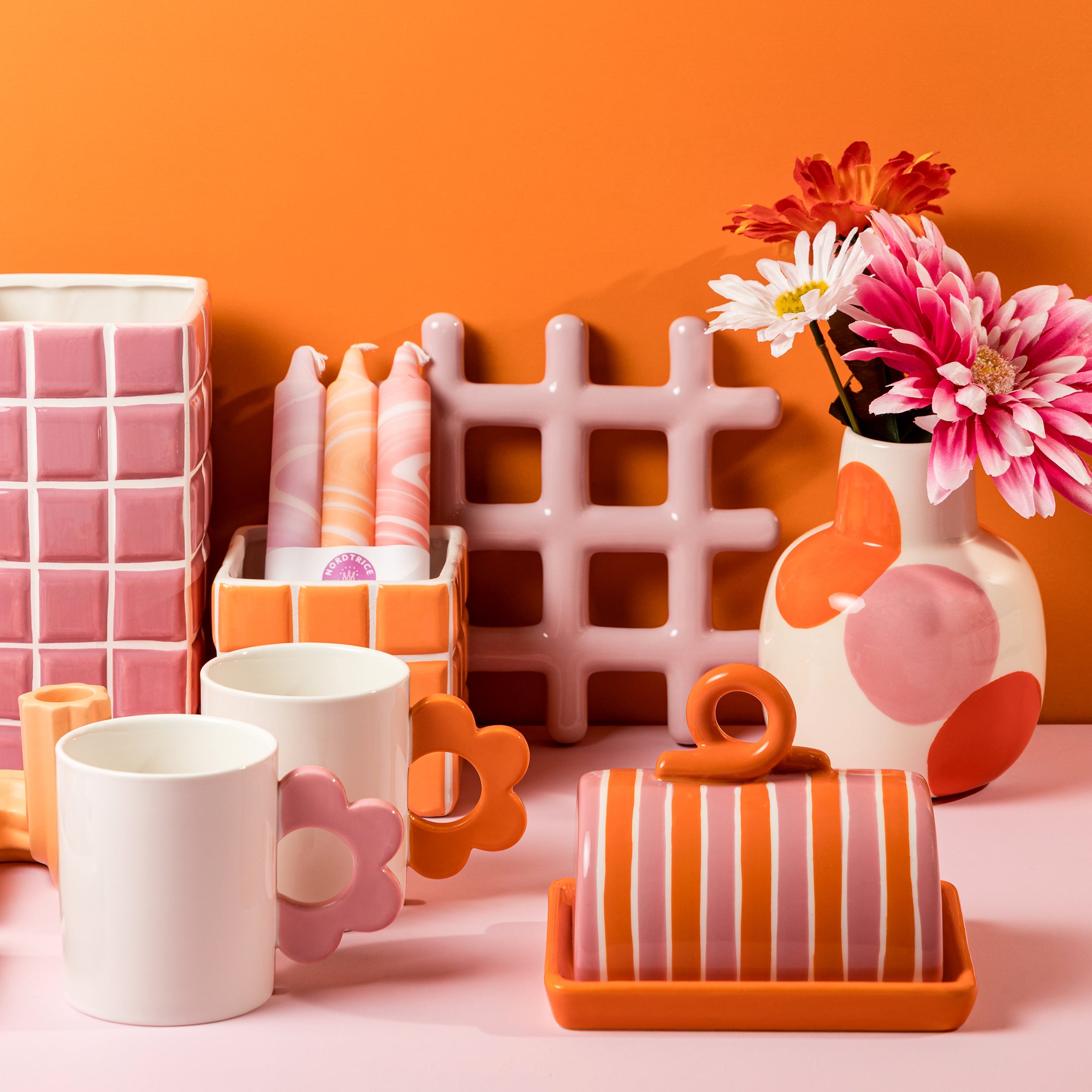 Herring & Bones - Concept Store Joyeux - Fluid Market - Tasses - Mug "Flower"