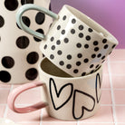 Herring & Bones - Concept Store Joyeux - Caroline Gardner - Tasses - Mug "Hearts"