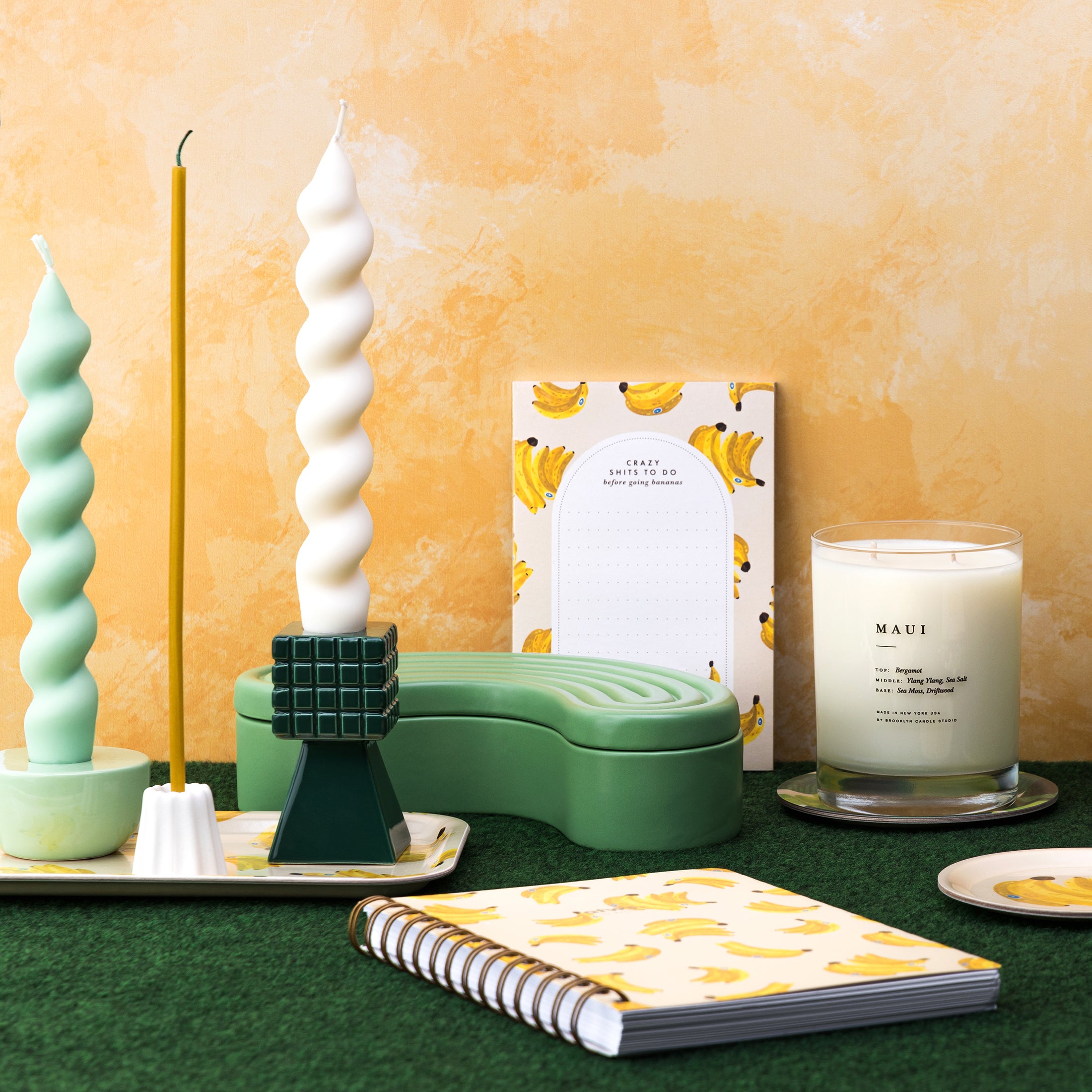 Herring & Bones - Concept Store Joyeux - Brooklyn Candle Studio - Bougies Parfumées - Bougie Escapist "Maui"