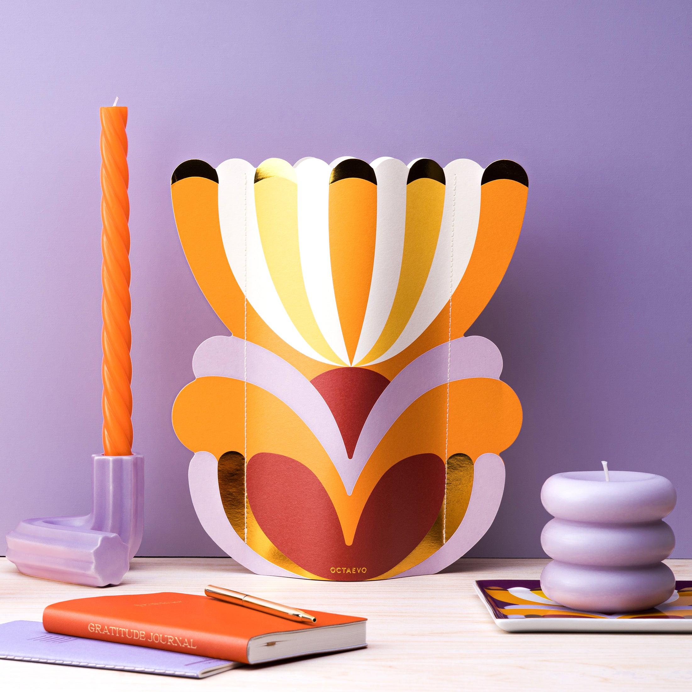 Herring & Bones - Concept Store Joyeux - Octaevo - Vase - Vase papier "Elysia"