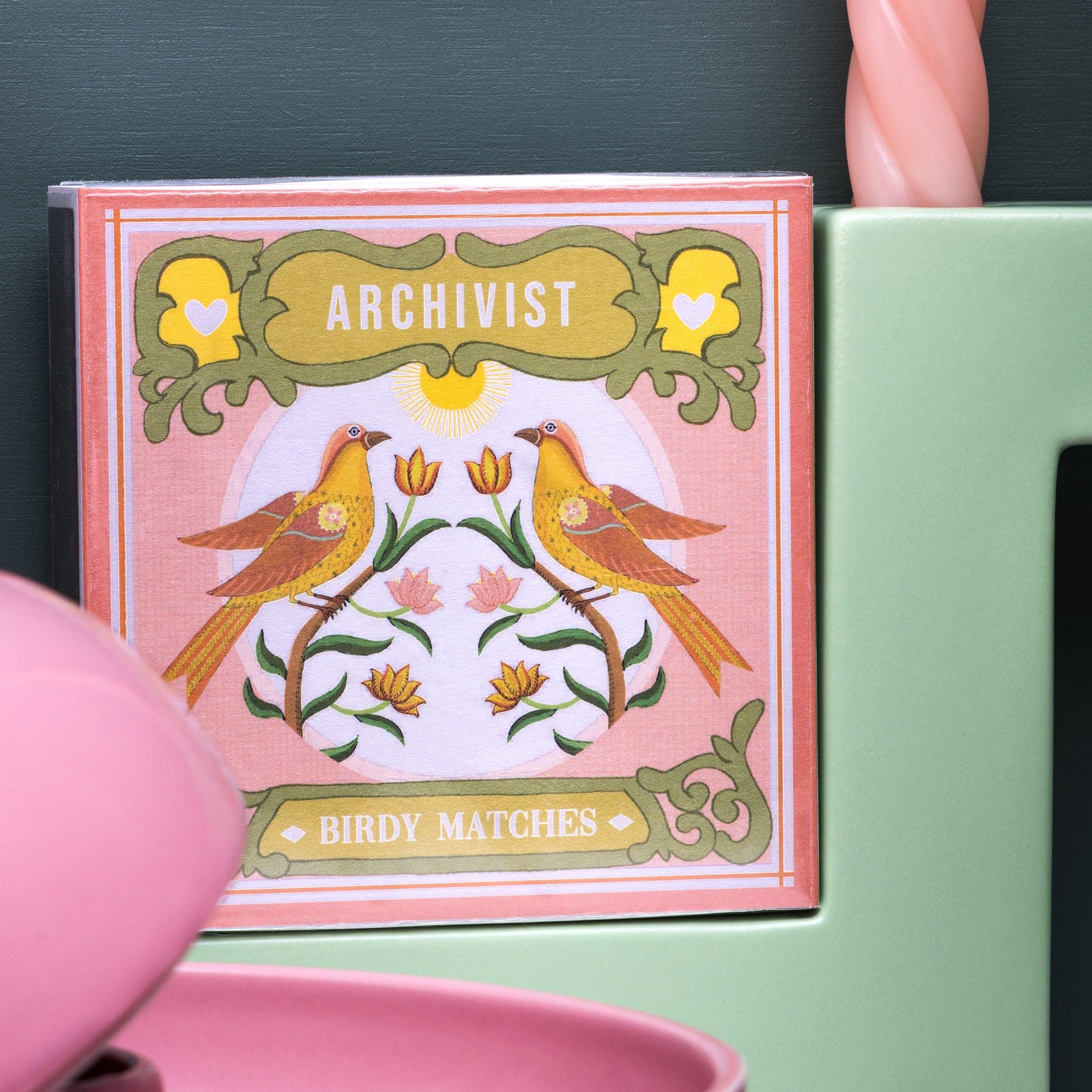 Herring & Bones - Concept Store Joyeux - Archivist Gallery - Allumettes - Boîte d'allumettes "Ariane's Birdy Matches"