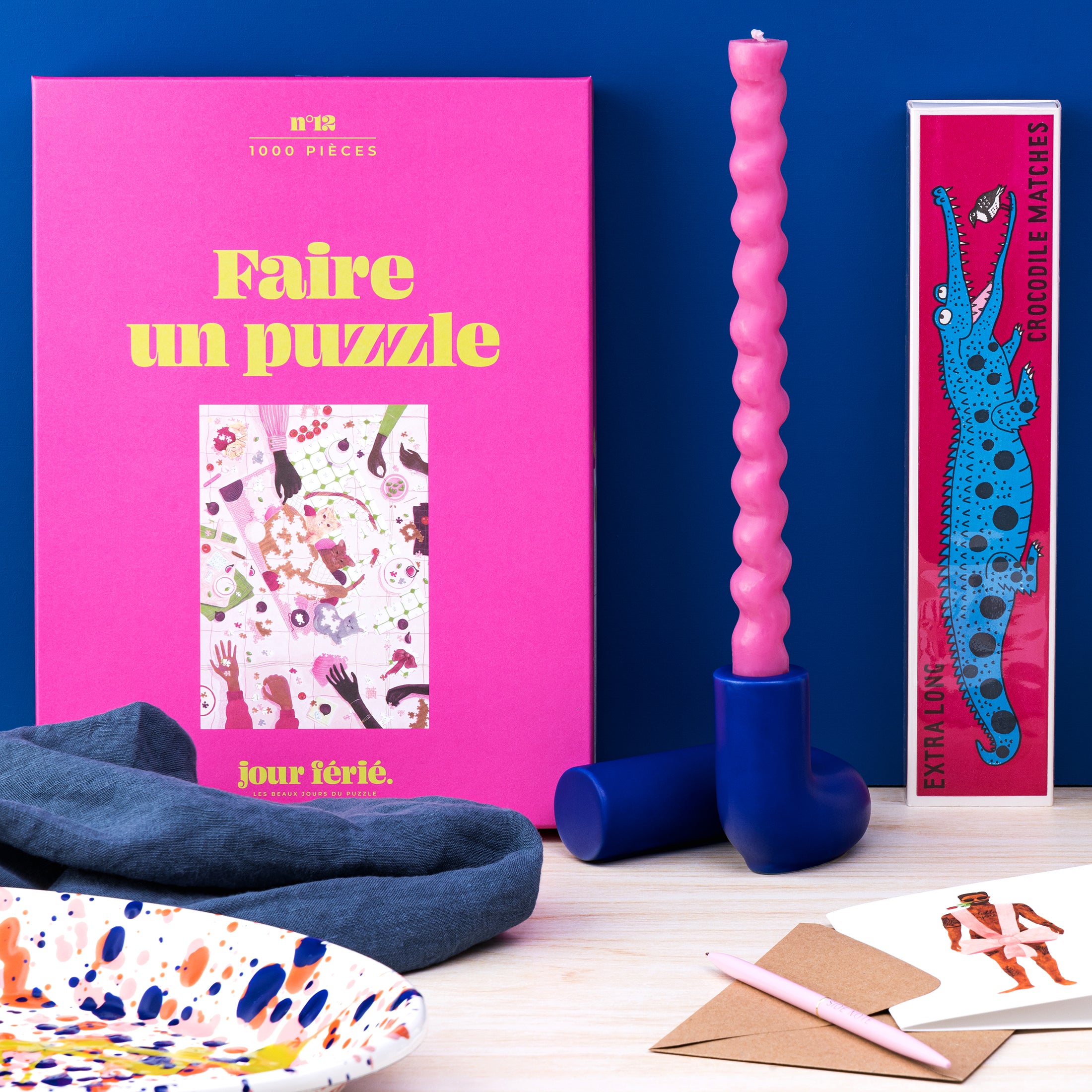 Herring & Bones - Concept Store Joyeux - Jour Férié - Puzzles - Puzzle "Faire un Puzzle"