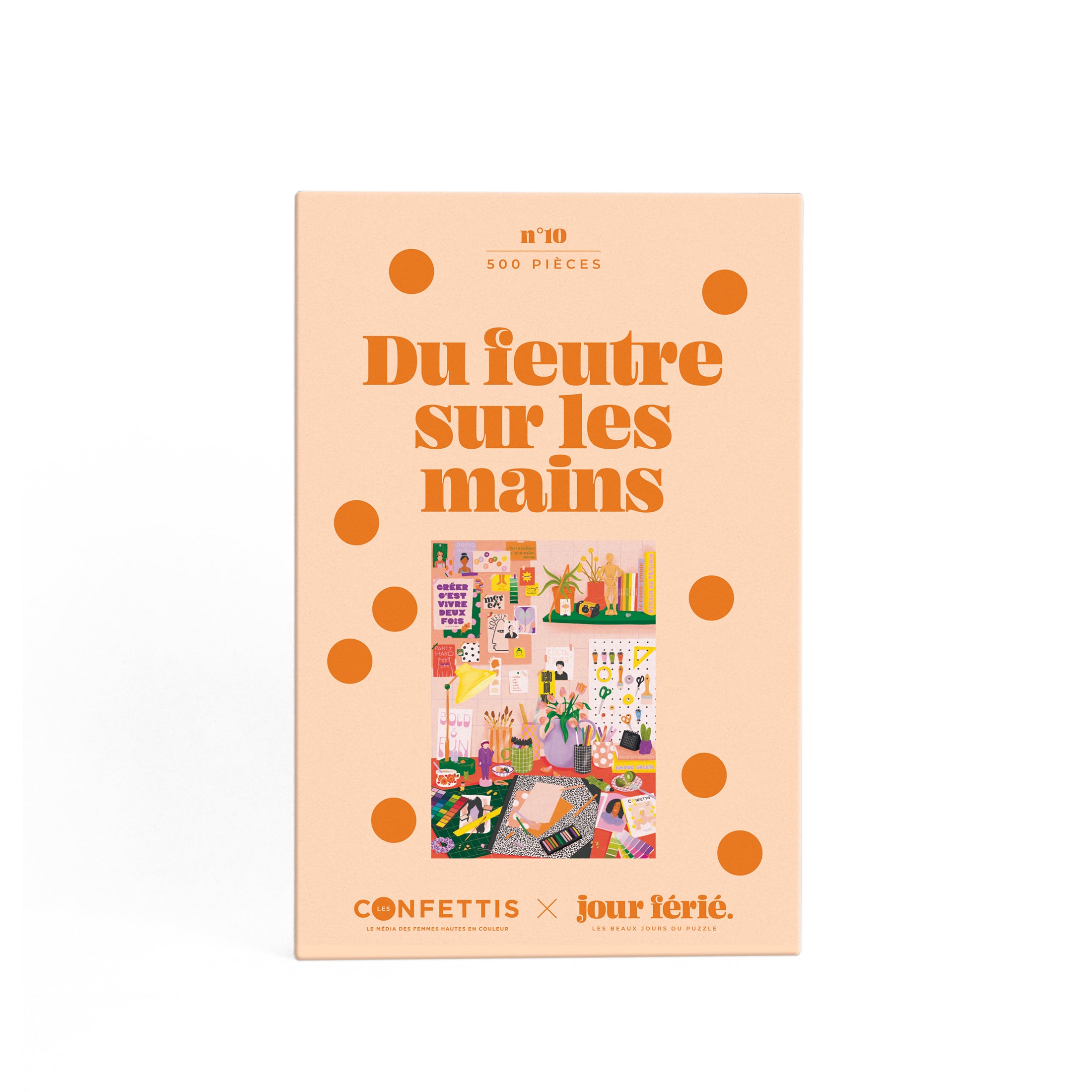 Herring & Bones - Concept Store Joyeux - Jour Férié - Puzzles - Puzzle "Du feutre sur les mains"