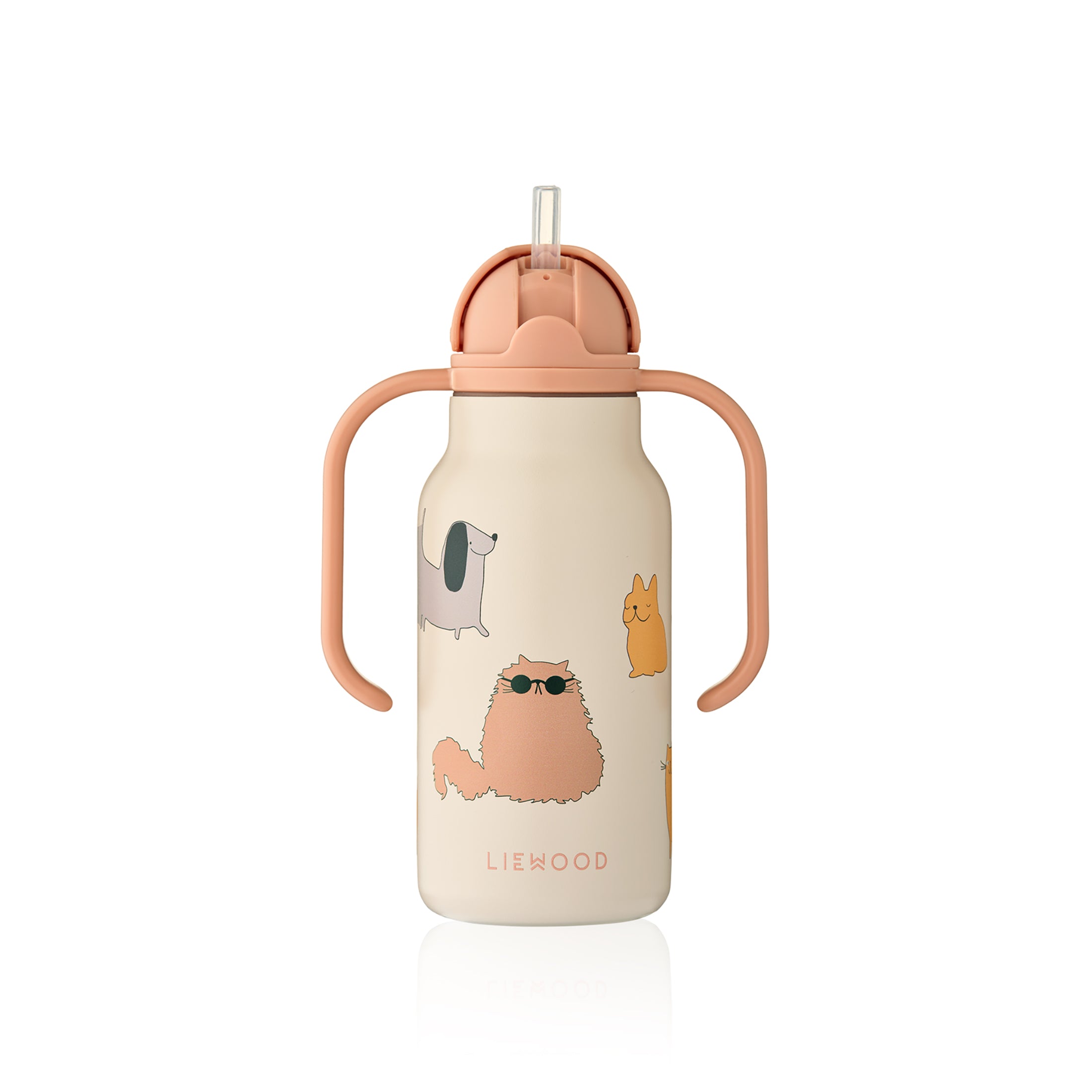 Herring & Bones - Concept Store Joyeux - LIEWOOD - Verres Enfants - Gourde en métal "Kimmie"