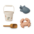 Herring & Bones - Concept Store Joyeux - LIEWOOD - Extérieur et accessoires pour enfants - Mini kit de jouets pour la plage "Sea Creature"