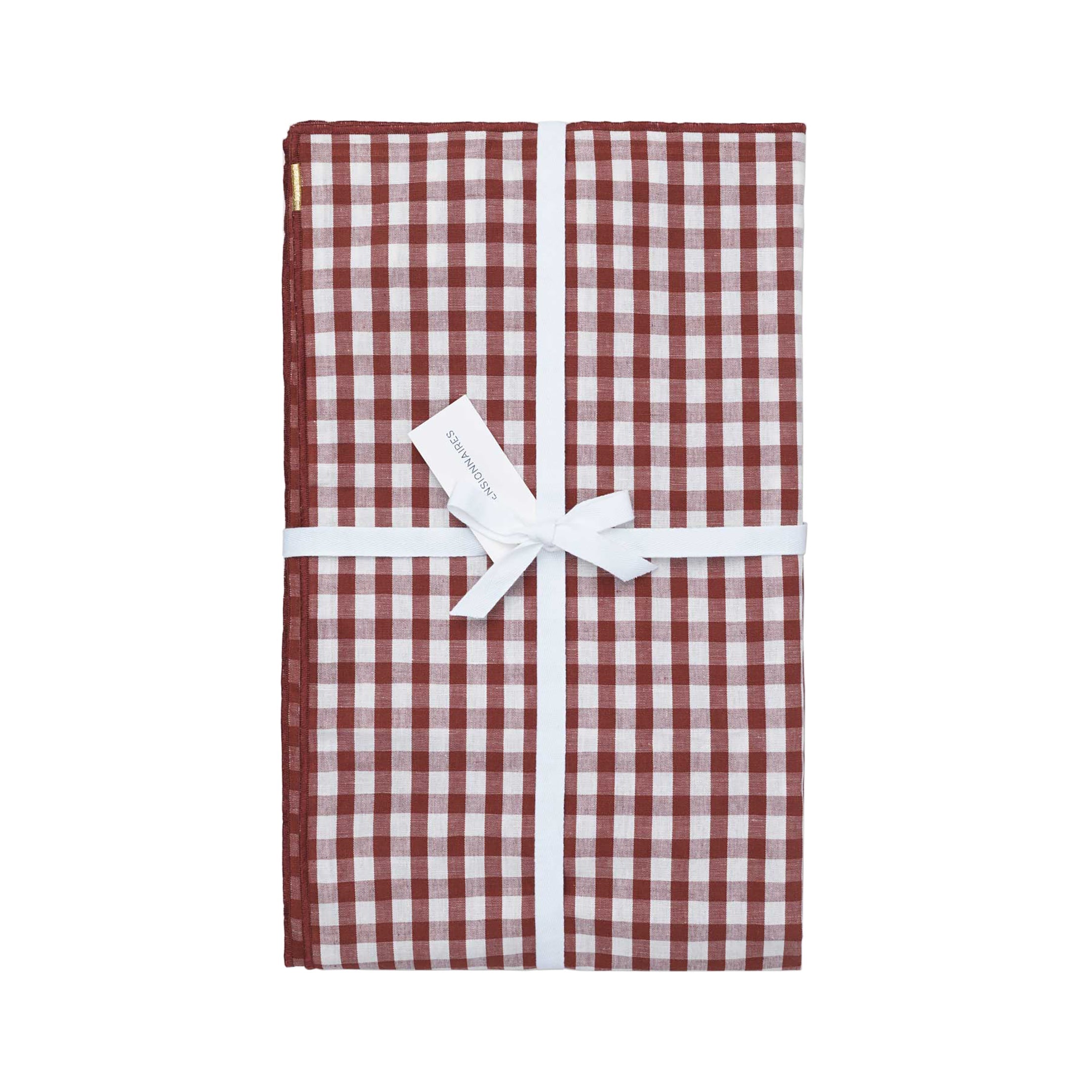 Herring & Bones - Concept Store Joyeux - Les Pensionnaires - Nappes - Nappe en coton et lin vichy