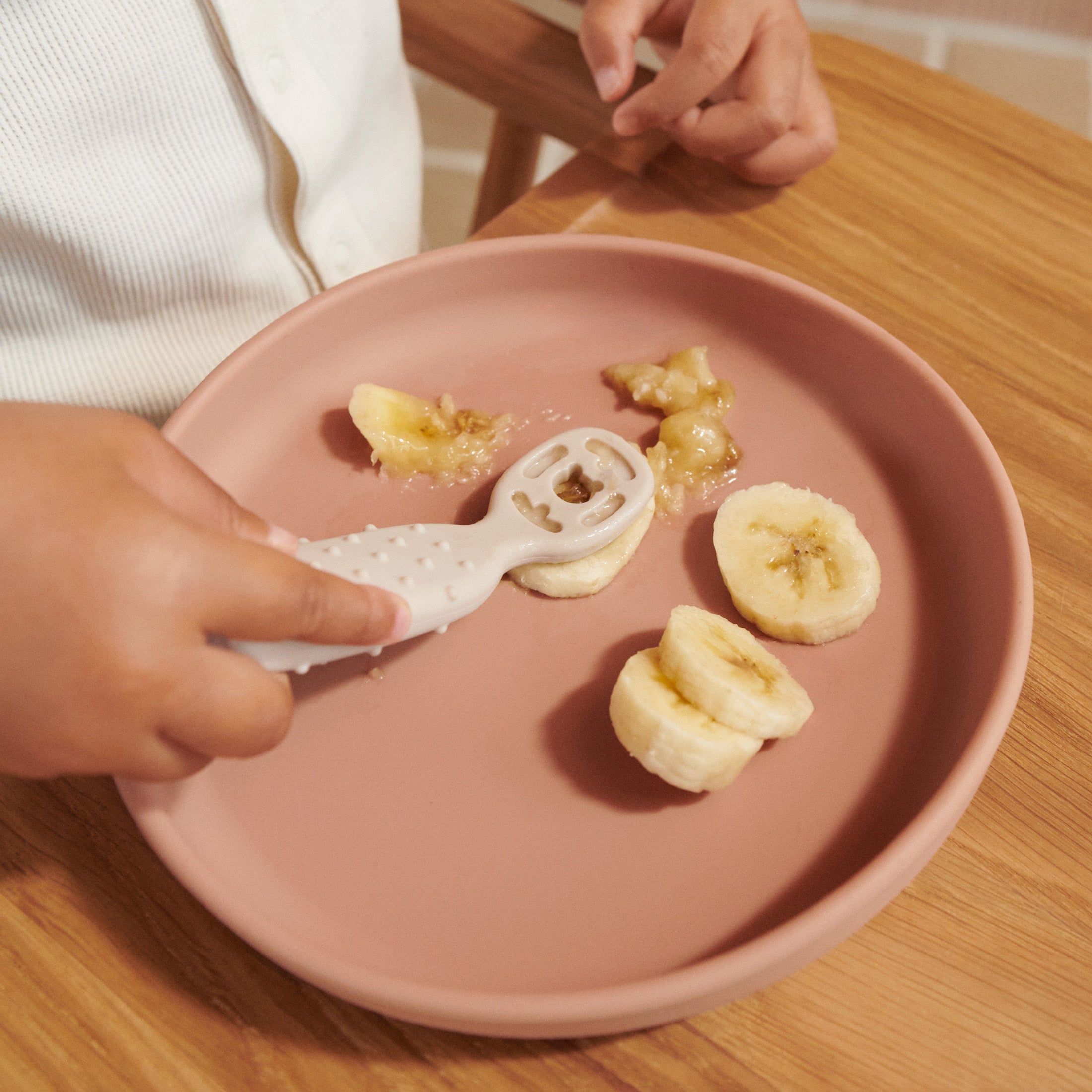 Herring & Bones - Concept Store Joyeux - LIEWOOD - Verres Enfants - Lot de 4 cuillères d'apprentissage "Caelia"