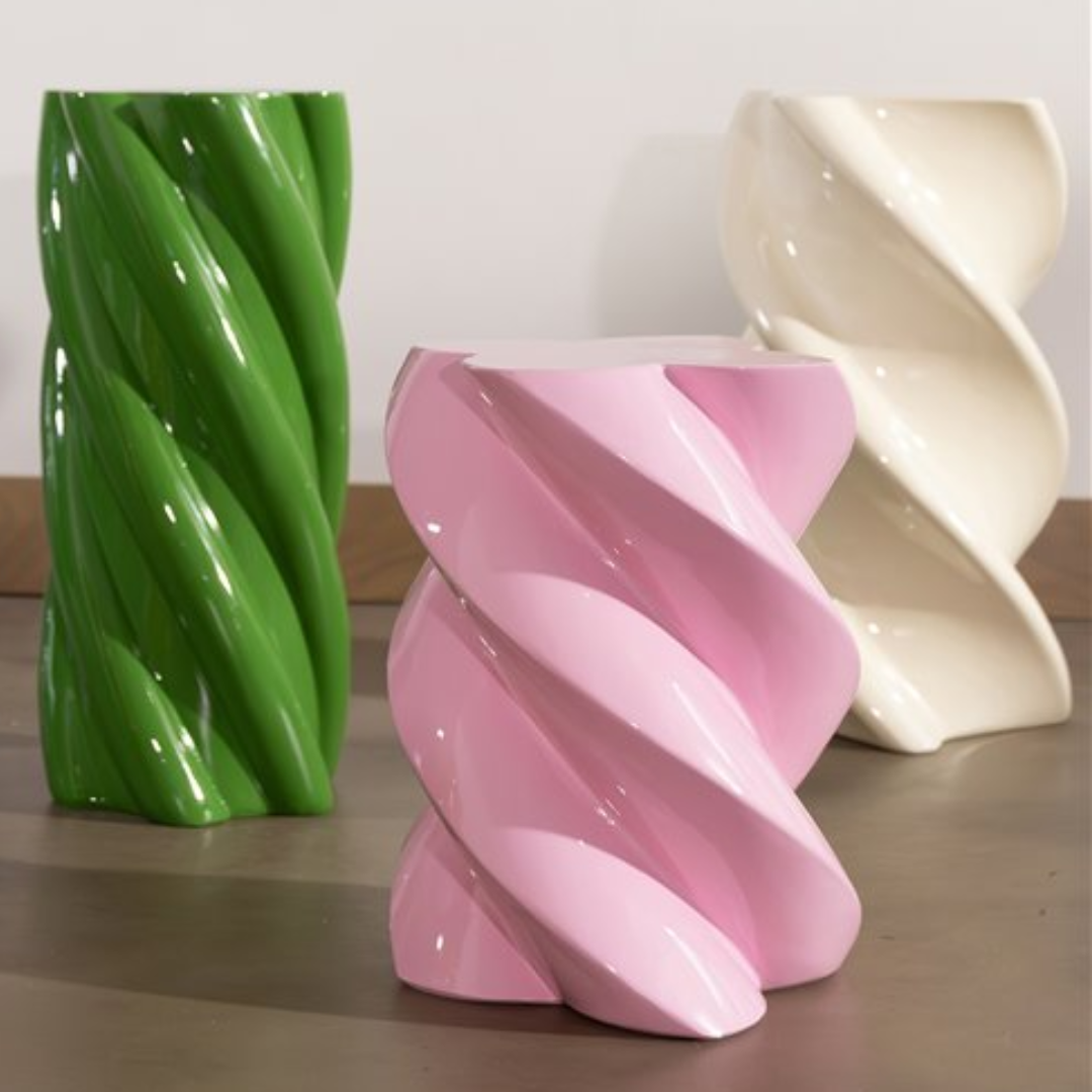 Herring & Bones - Concept Store Joyeux - &klevering - Petit mobilier - Table d'appoint "Marshmallow" - Vert