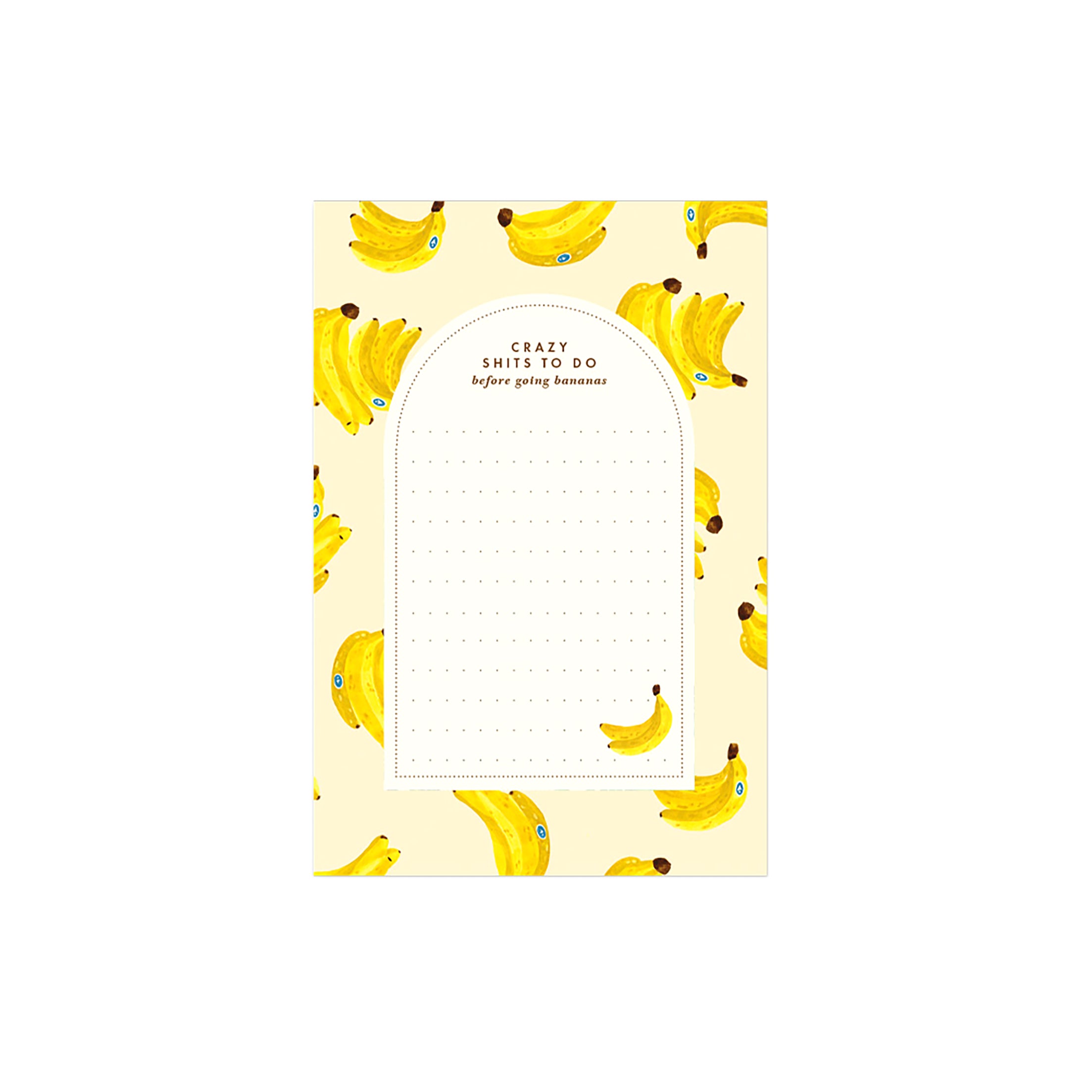 Herring & Bones - Concept Store Joyeux - All The Ways To Say - Bloc-notes - Bloc-notes "Bananas"