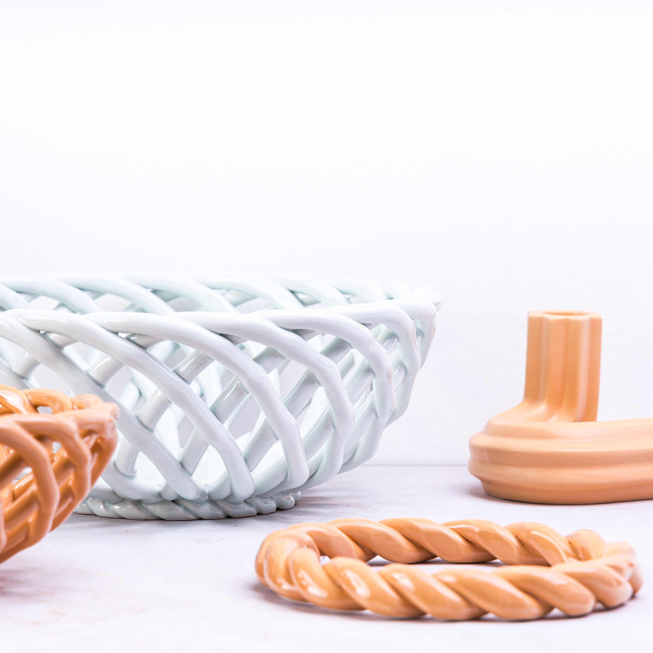 Herring & Bones - Concept Store Joyeux - Octaevo - Dessous de plat - Dessous de plat en céramique Sicilia