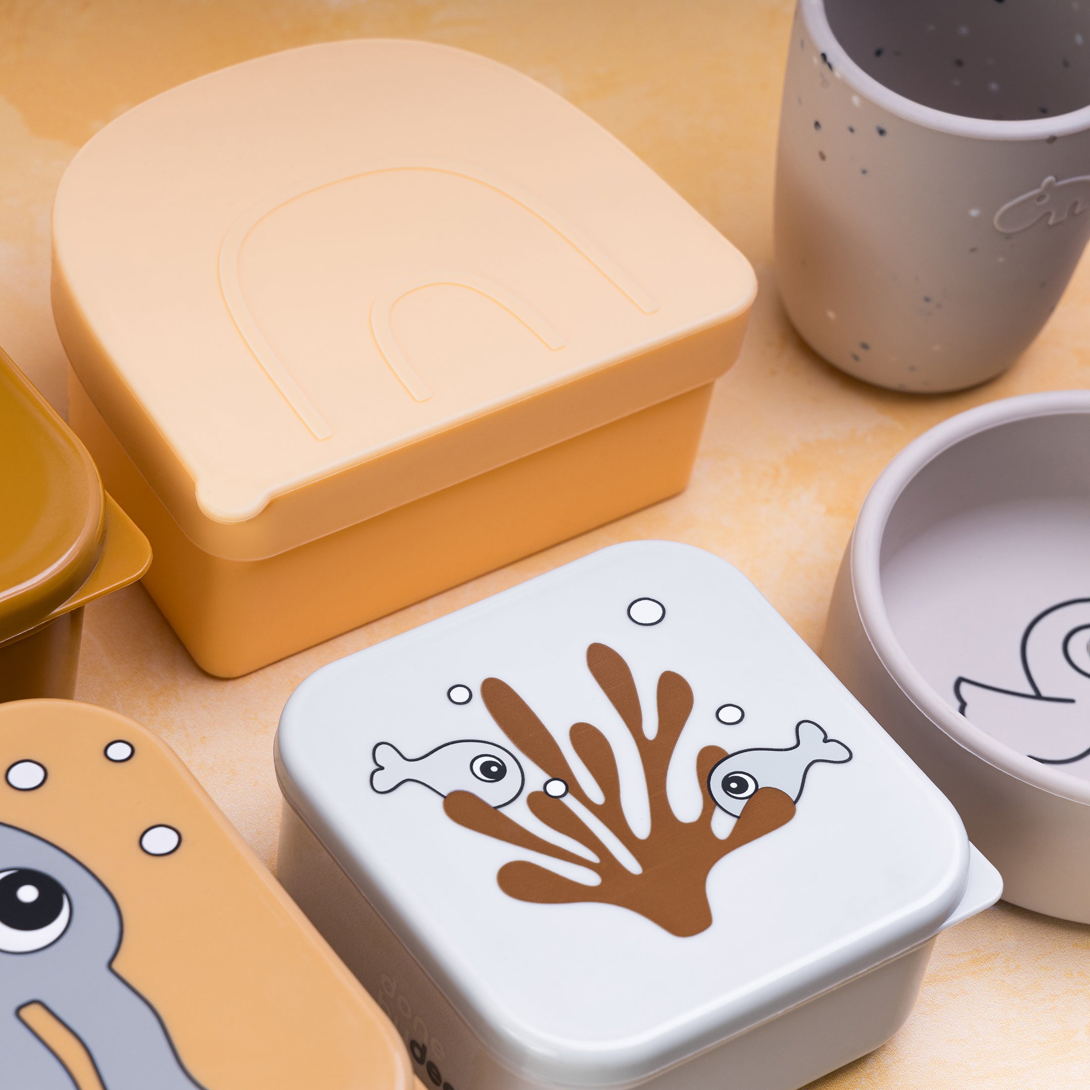 Herring & Bones - Concept Store Joyeux - OYOY Mini - Boîtes à goûter - Boîte à goûter "Arc en Ciel"