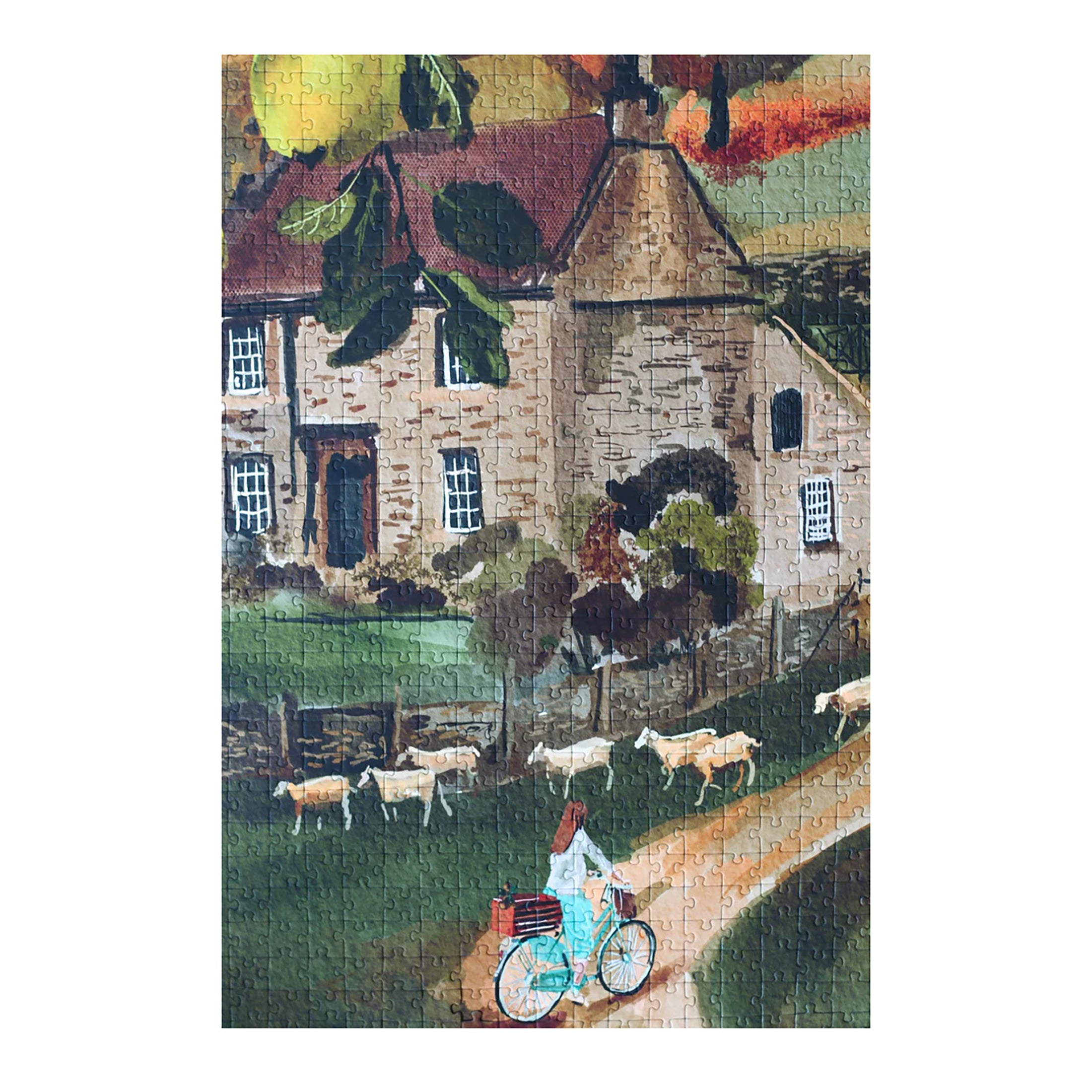 Herring & Bones - Concept Store Joyeux - Piecely - Puzzles - Puzzle "English Cottage"