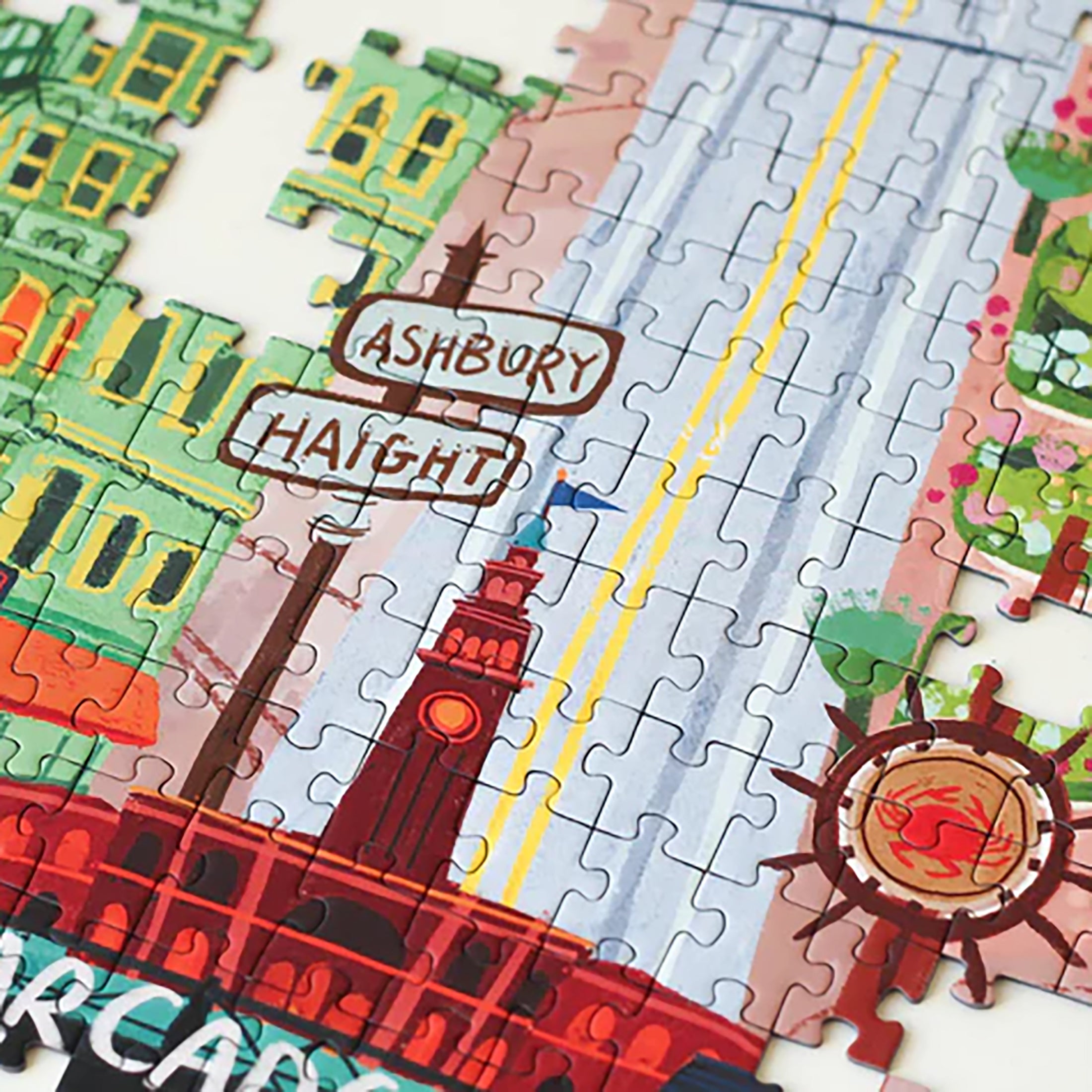 Herring & Bones - Concept Store Joyeux - Piecely - Puzzles - Puzzle "San Francisco"