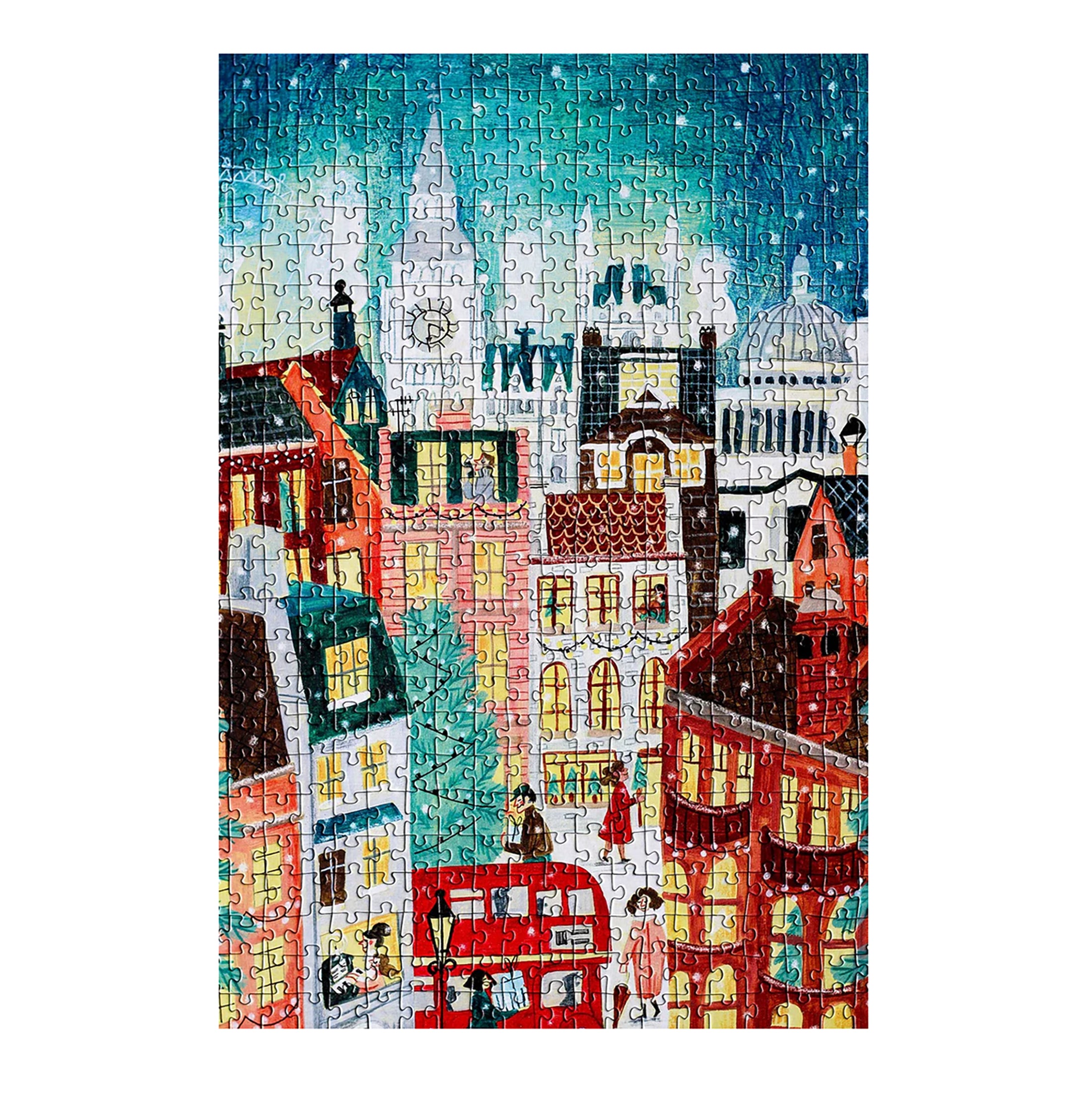 Herring & Bones - Concept Store Joyeux - Piecely - Puzzles - Puzzle "Snowy London"