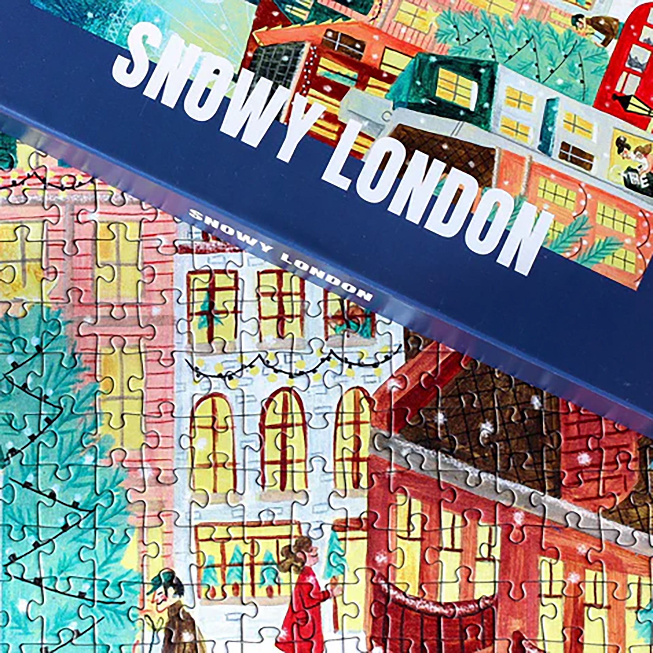 Herring & Bones - Concept Store Joyeux - Piecely - Puzzles - Puzzle "Snowy London"