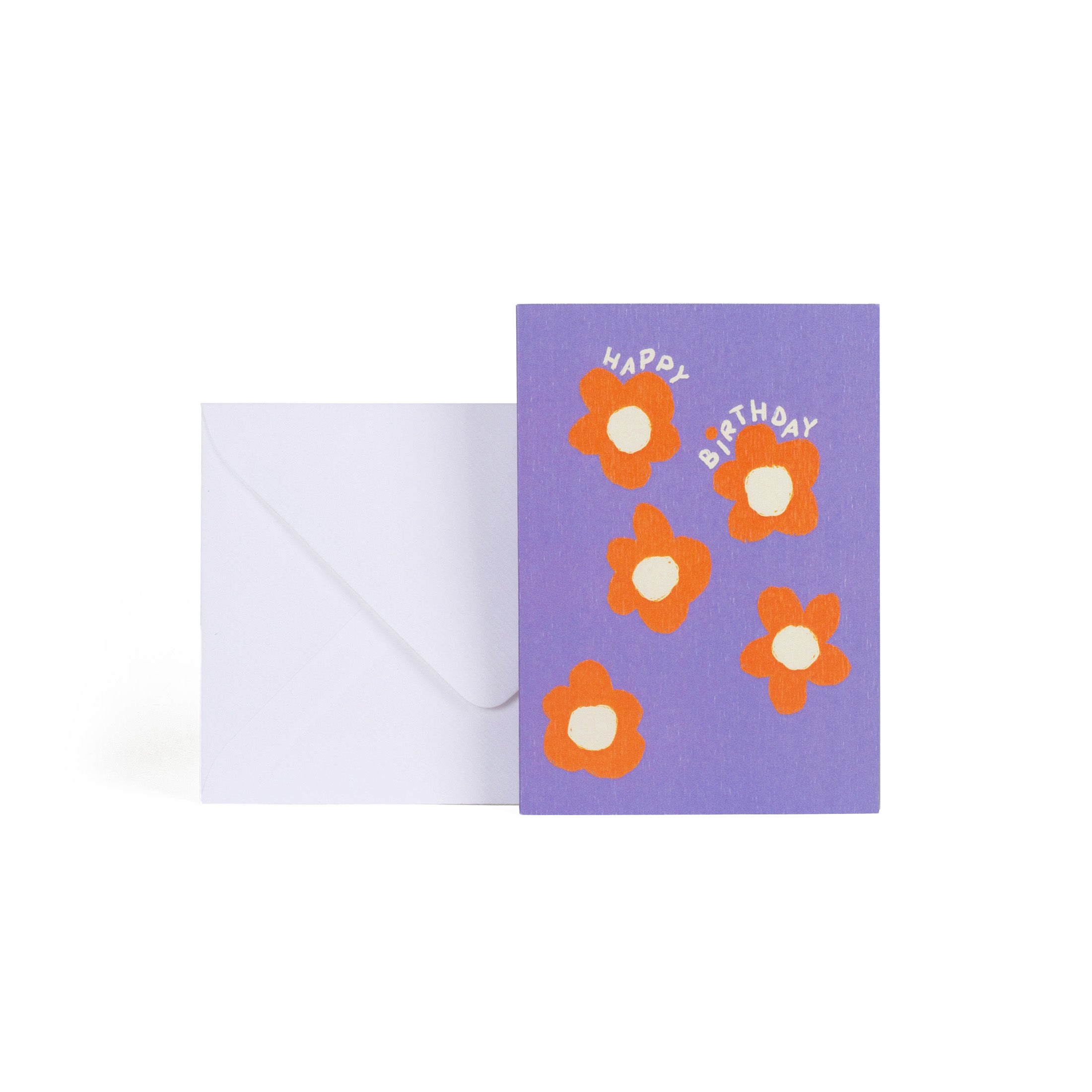 Herring & Bones - Concept Store Joyeux - Season Paper - Cartes - Carte d'Anniversaire "Flower"