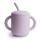 Herring & Bones - Concept Store Joyeux - Mushie - Verres Enfants - Tasse enfant en silicone avec paille