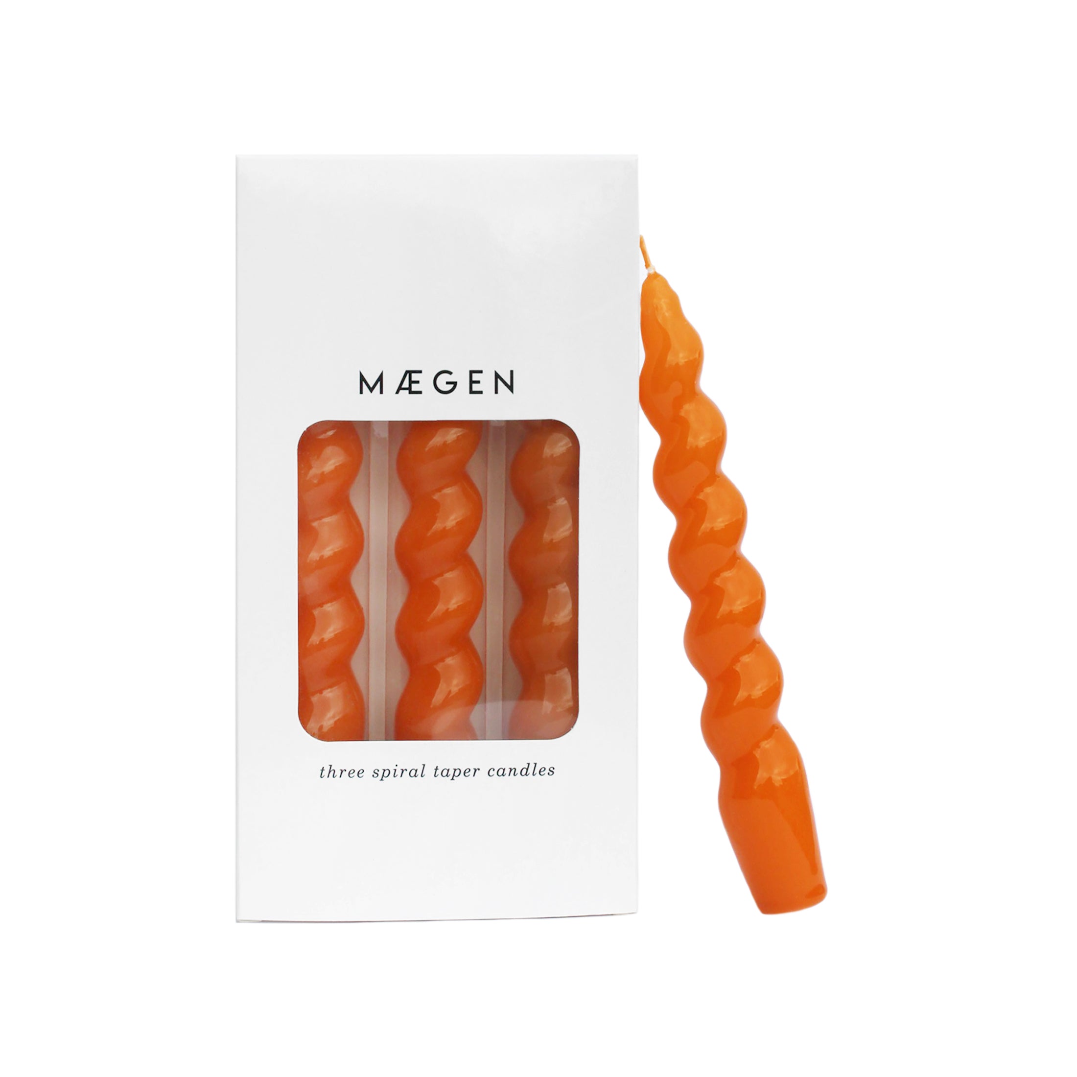 Herring & Bones - Concept Store Joyeux - MÆGEN - Bougies Déco - Coffret de 3 bougies torsadées