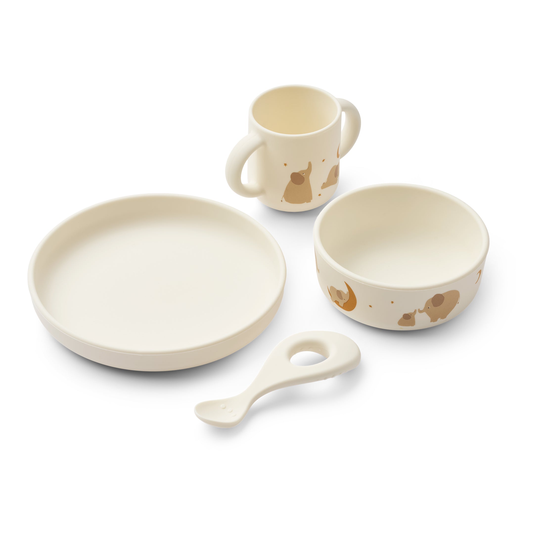 Herring & Bones - Concept Store Joyeux - LIEWOOD - Ensembles - Coffret de vaisselle en silicone "Vivi"