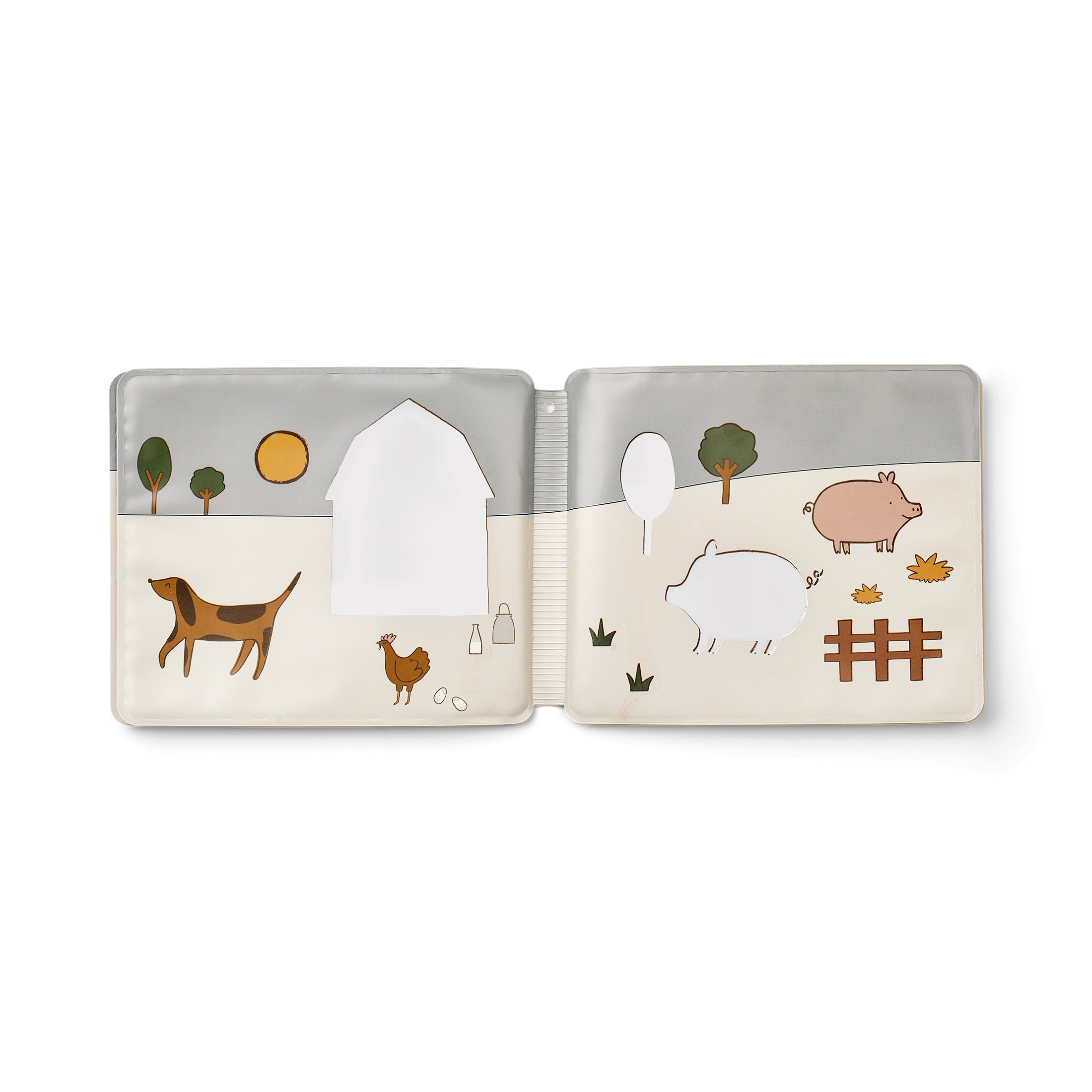 Herring & Bones - Concept Store Joyeux - LIEWOOD - Peluches et Jouets - Livre de bain magique "Waylon"