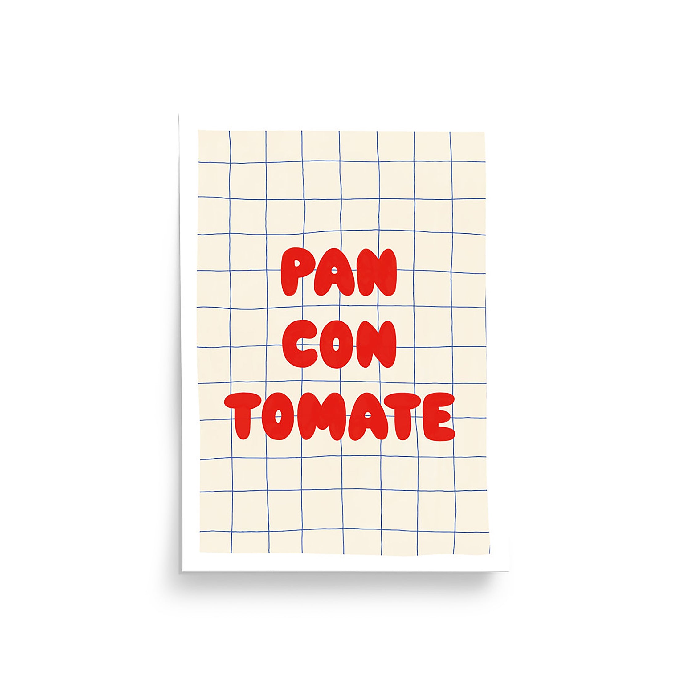 Herring & Bones - Concept Store Joyeux - Taxi Brousse - Affiches et posters - Affiche "Pan Con Tomate"