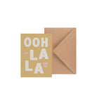 Herring & Bones - Concept Store Joyeux - Papier and Co. - Cartes - Carte simple "Ooh la la"