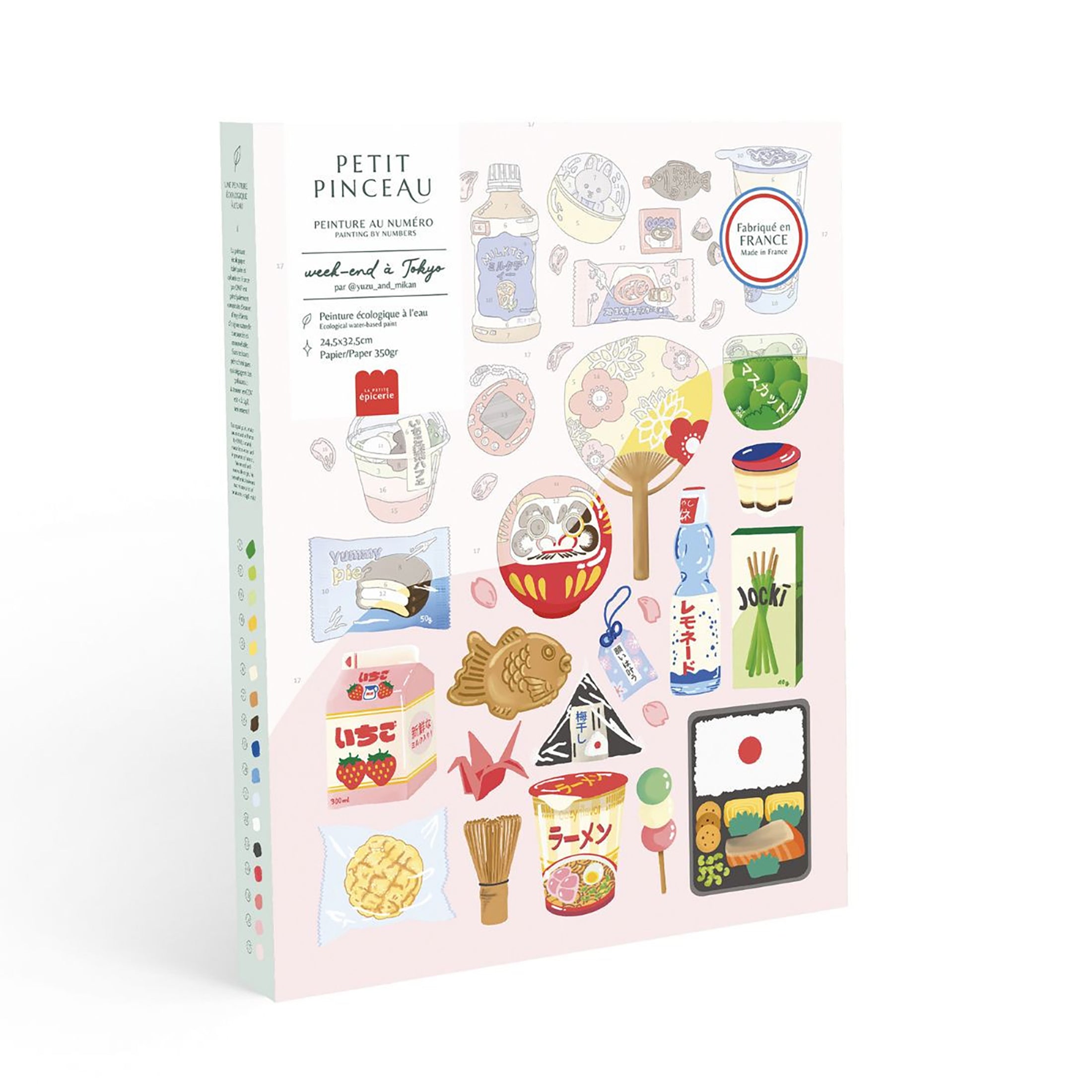 Herring & Bones - Concept Store Joyeux - La Petite Epicerie - DIY - Coffret de peinture au numéro "Week-end à Tokyo"