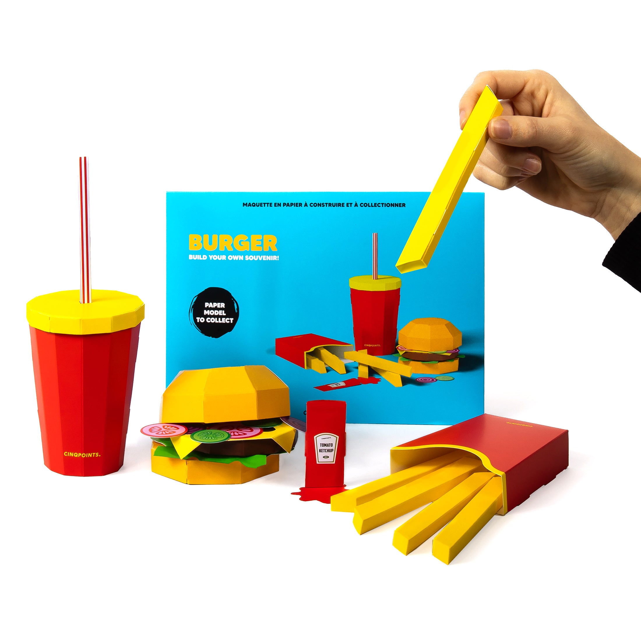 Herring & Bones - Concept Store Joyeux - Cinqpoints - Peluches et Jouets - Maquette 3D "Food"